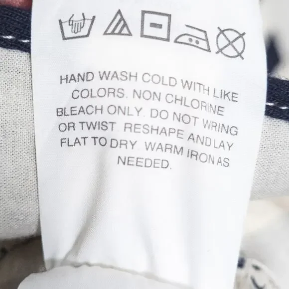 J.Crew Striped Top Black and White Ruffle Size XS Nautical Preppy - Picture 9 of 11